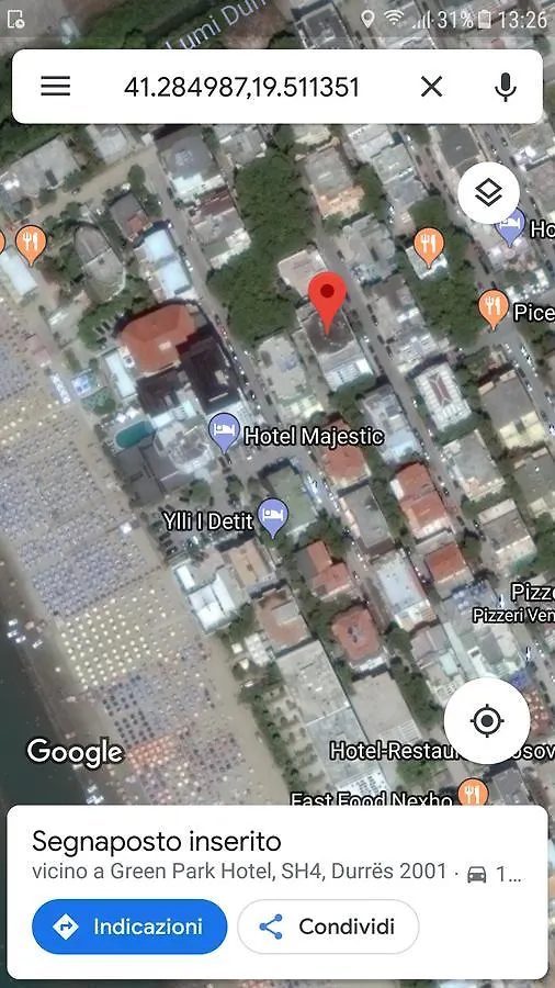 Apartmán Boshku Apartament Durrës Albánie